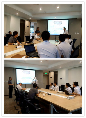 通威股份畜禽研究所與美國輝寶公司開展技術交流會